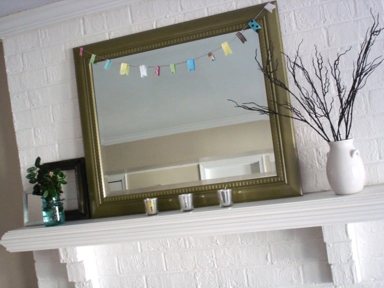 my mid-winter (can’t wait for spring) mantle