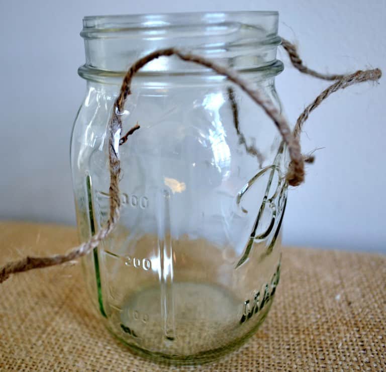 hanging mason jars {a tutorial}