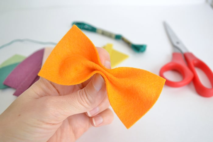 how to make felt bows