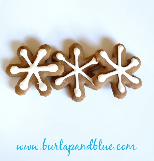 gingerbread snowflakes recipe