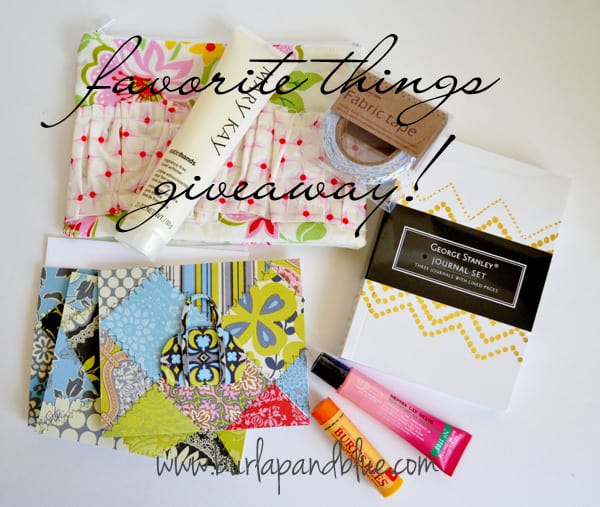 favorite things giveaway