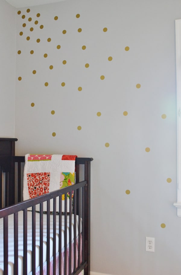 polka dot wall