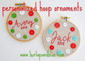 hoop ornaments