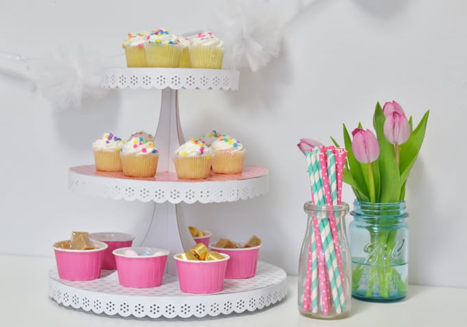 diy cupcake stand