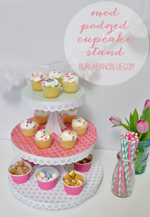 diy cupcake stand