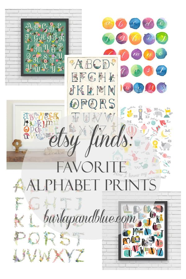 Alphabet Prints