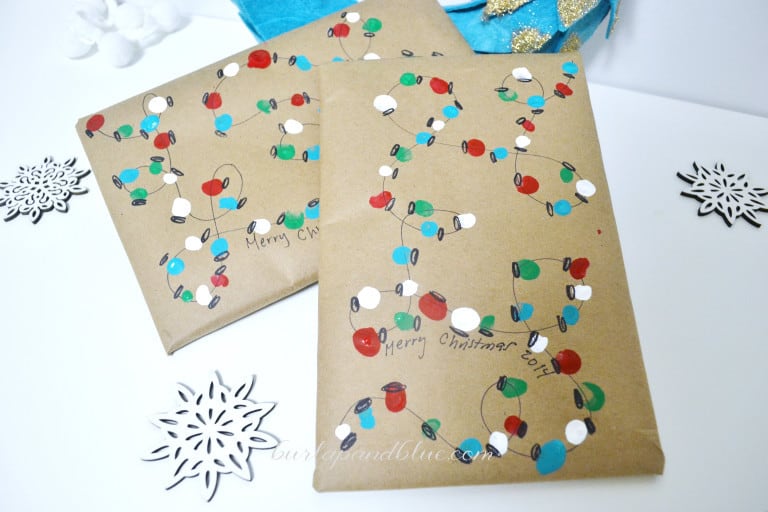 Holiday Lights Kids' Gift Wrap