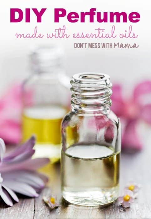 bottles of essential oil