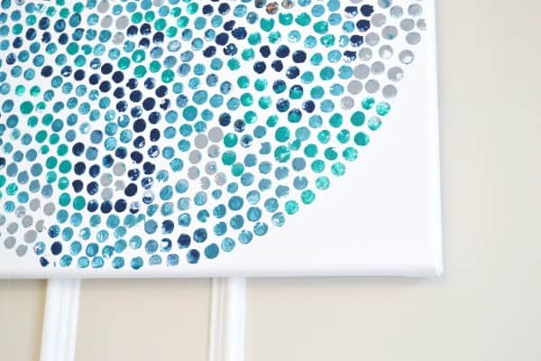 Make Polka Dot Canvases