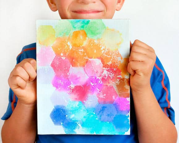 Watercolor Pastel Slime, DIY Slime, Crafts