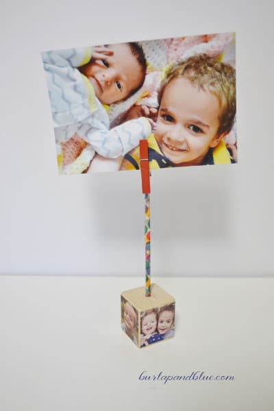 Cube Photo Holder