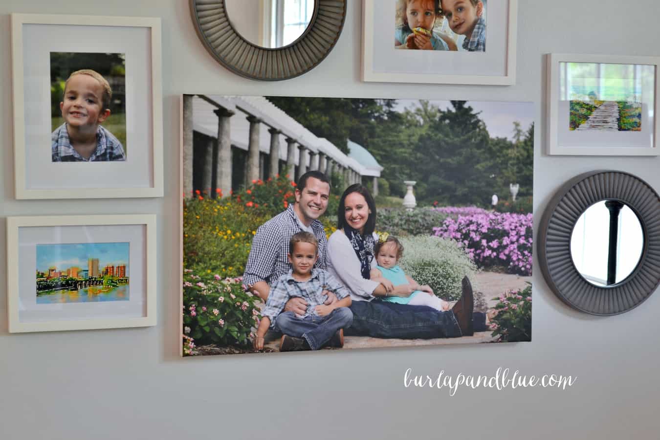 create a gallery wall