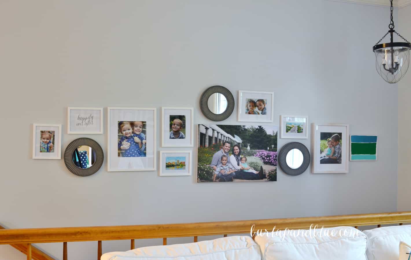 create a gallery wall