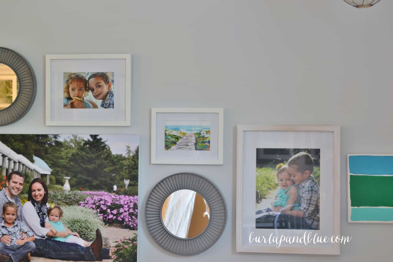 create a gallery wall