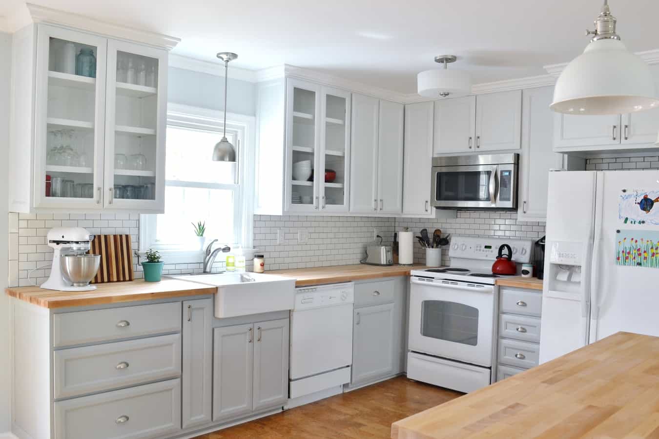 gray kitchen