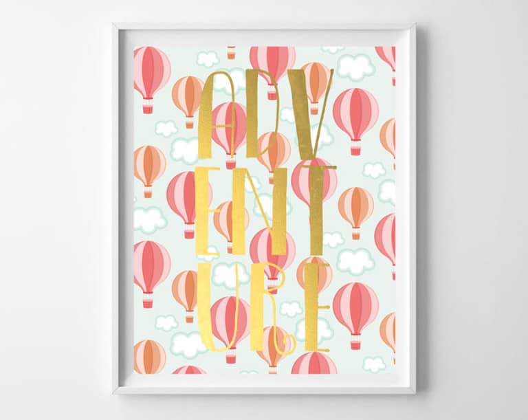 adventure {free printable}