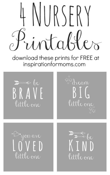 Kids Printables {Free Printable Art for Kids and Nurseries}