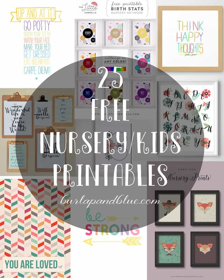 Kids Printables Free Printable Art For Kids And Nurseries