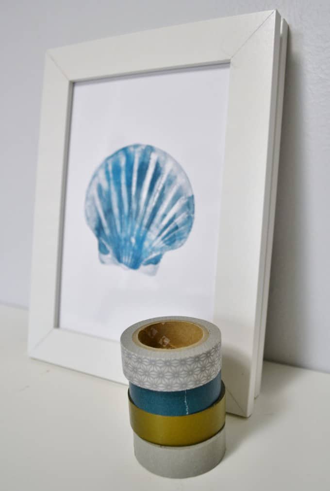 Washi Tape Picture Frames