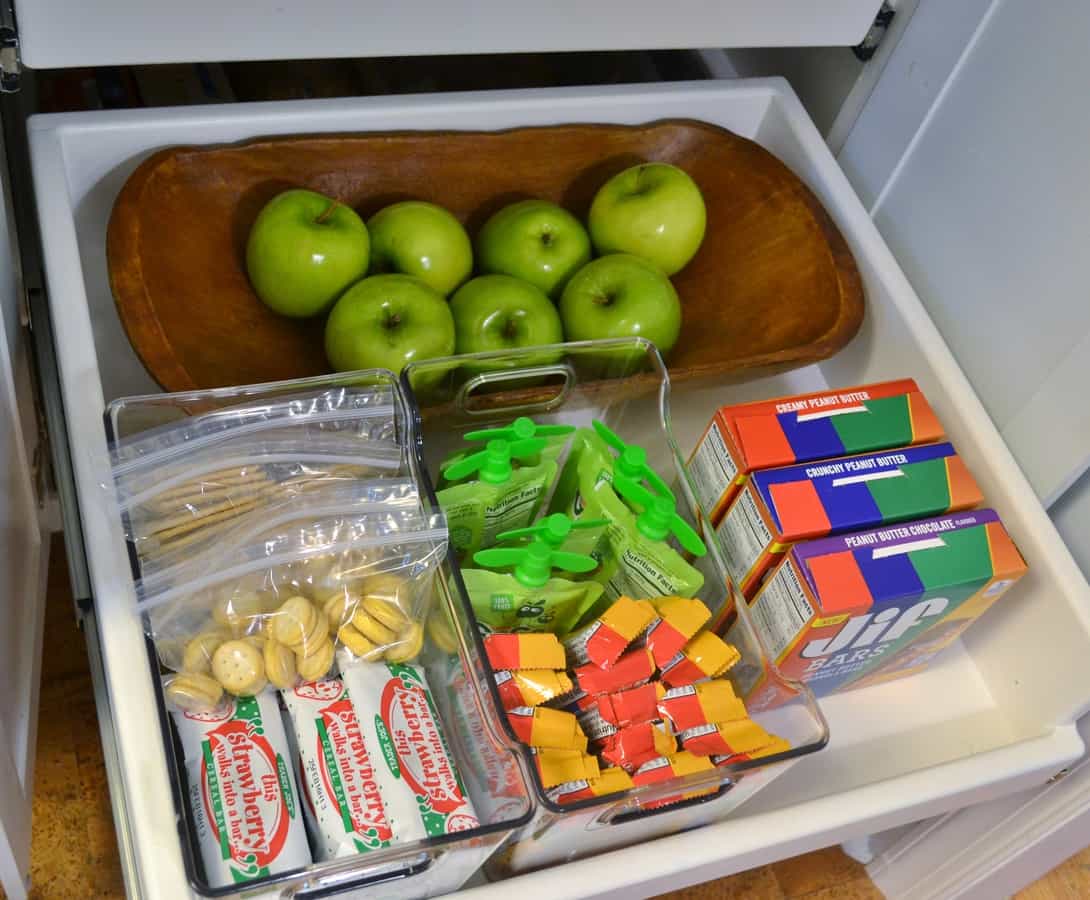 Organizing Snacks to Encourage Independence