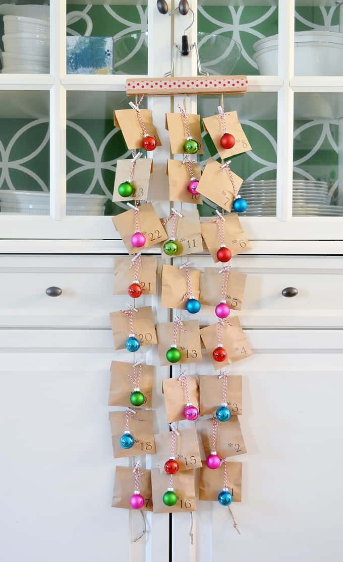 santa claus printable advent calendar