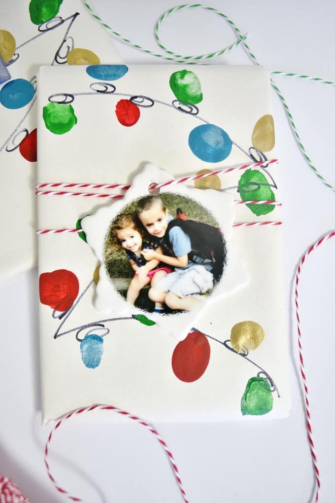 Holiday Lights Gift Wrapping Ideas