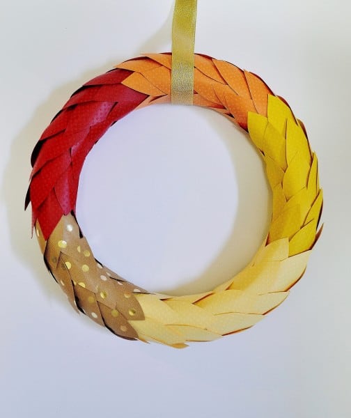 paper wreath