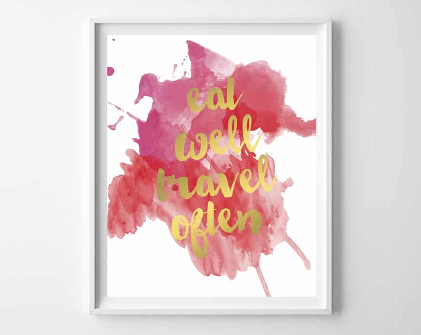 watercolor free printable