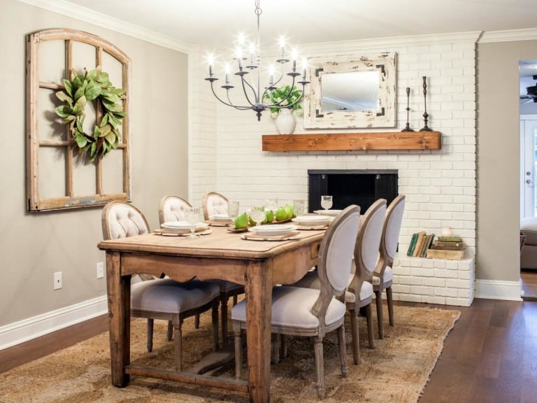 fixer upper kitchens, living and dining rooms {21 favorites!}