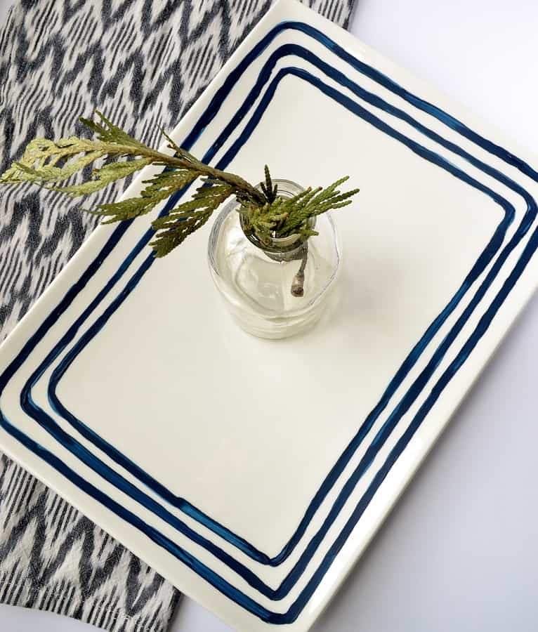 anthropologie inspired platter