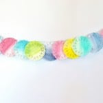 watercolor garland