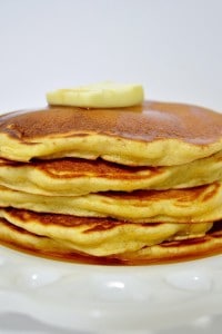 peanut powder pancakes