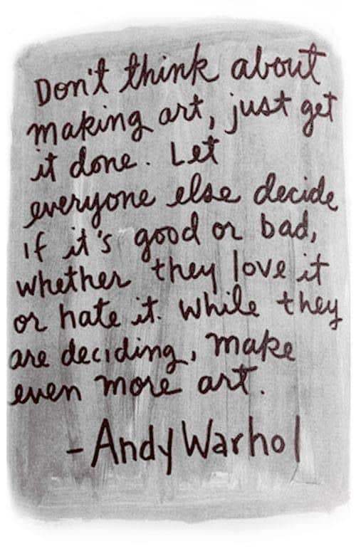 warhol quote