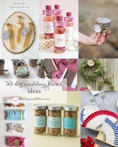 wedding favor ideas