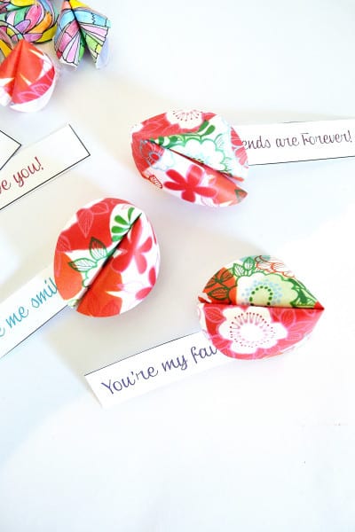 paper fortune cookies