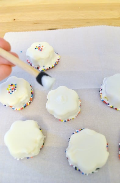 mini flower cakes