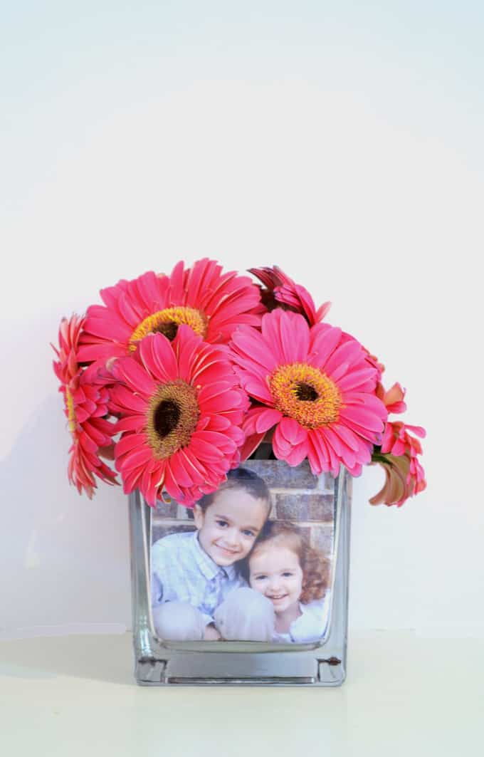 make photo vase