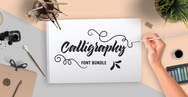 calligraphy-fonts-bundle