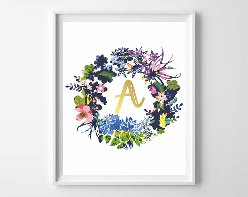 wreath-name-art-free-printables