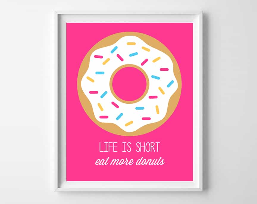 donuts printable