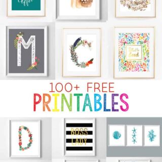 free printables for the home | nursery printables | home decor | wall art | inexpensive art