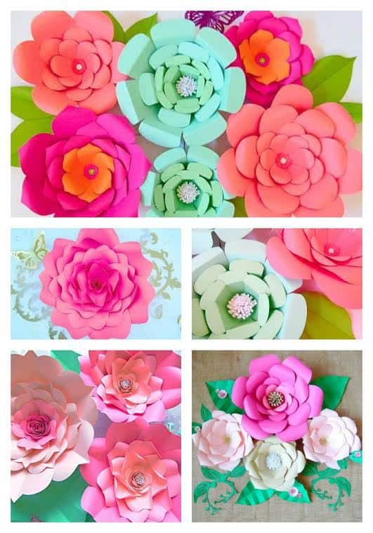 paper flowers