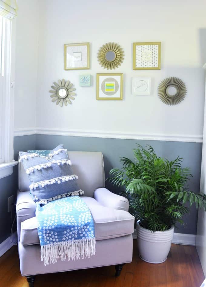 bedroom reveal with VALSPAR ZERO VOCᵻ