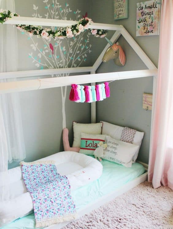 Nursery Ideas and floor beds