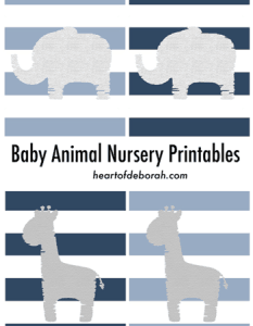Free Nursery Printables and Wall Art {For Boys}