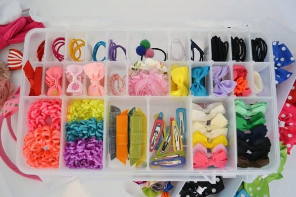 DIY GIRLS HAIR ACCESSORIES ORGANIZATION