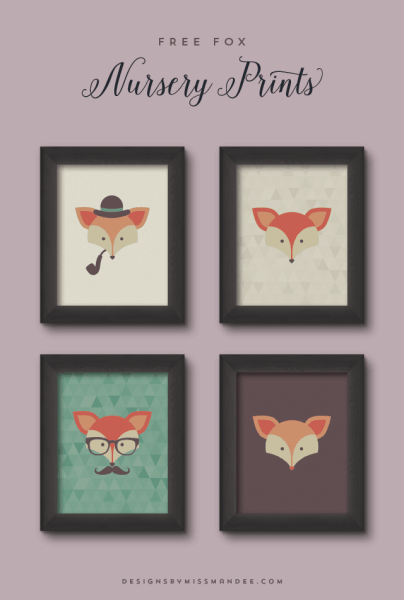 Free Nursery Printables and Wall Art {For Boys}