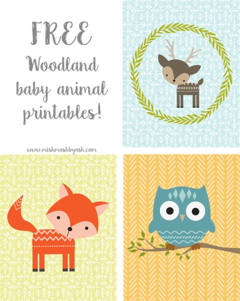 Free Nursery Printables and Wall Art {For Boys}