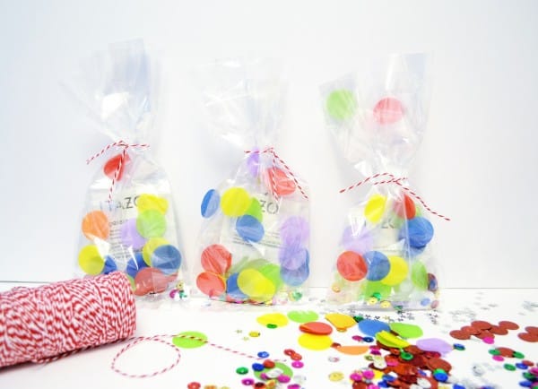 confetti bags diy