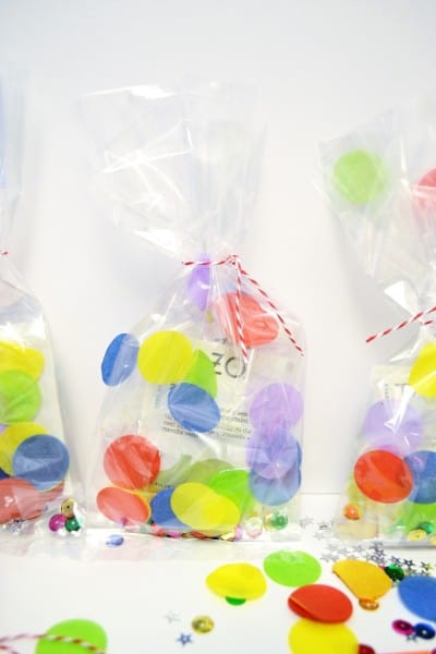 confetti bags diy